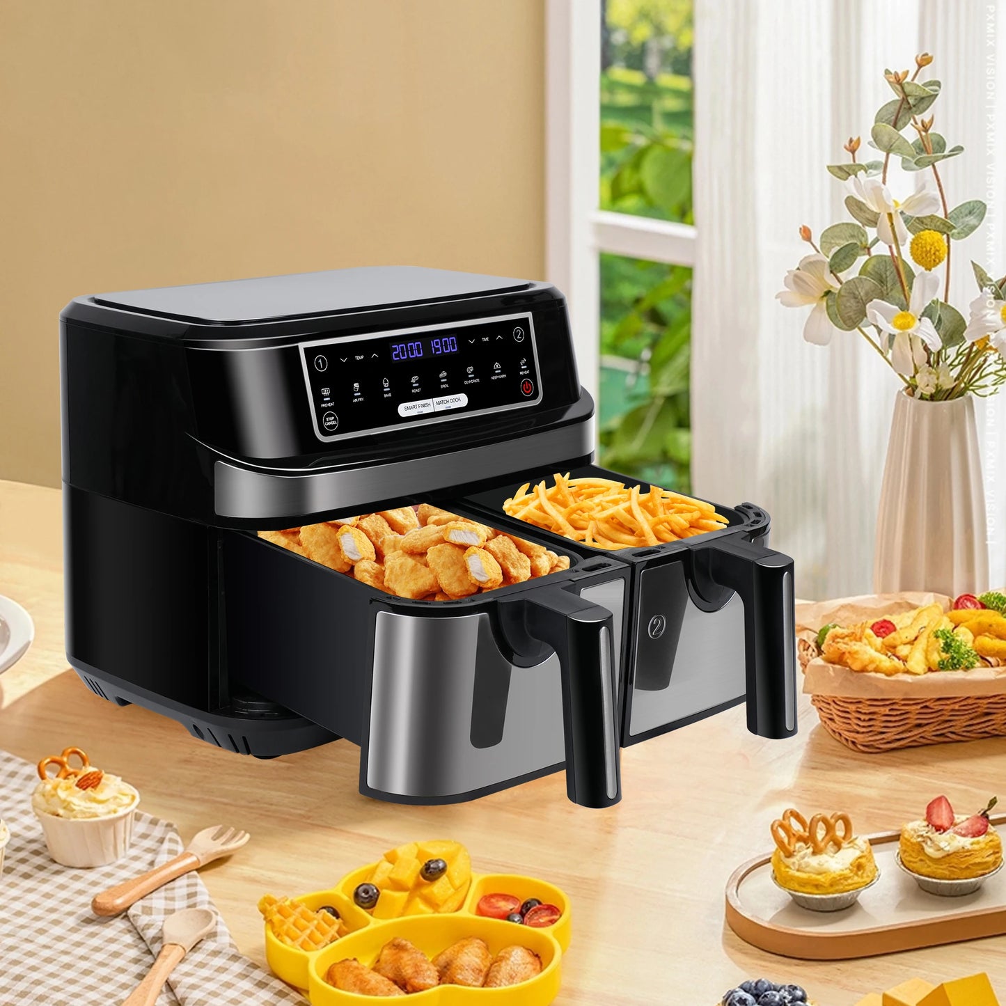 Air Fryer with Touch Panel
