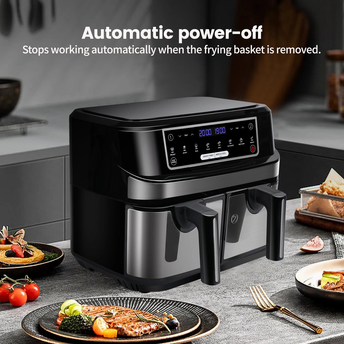 Air Fryer with Touch Panel