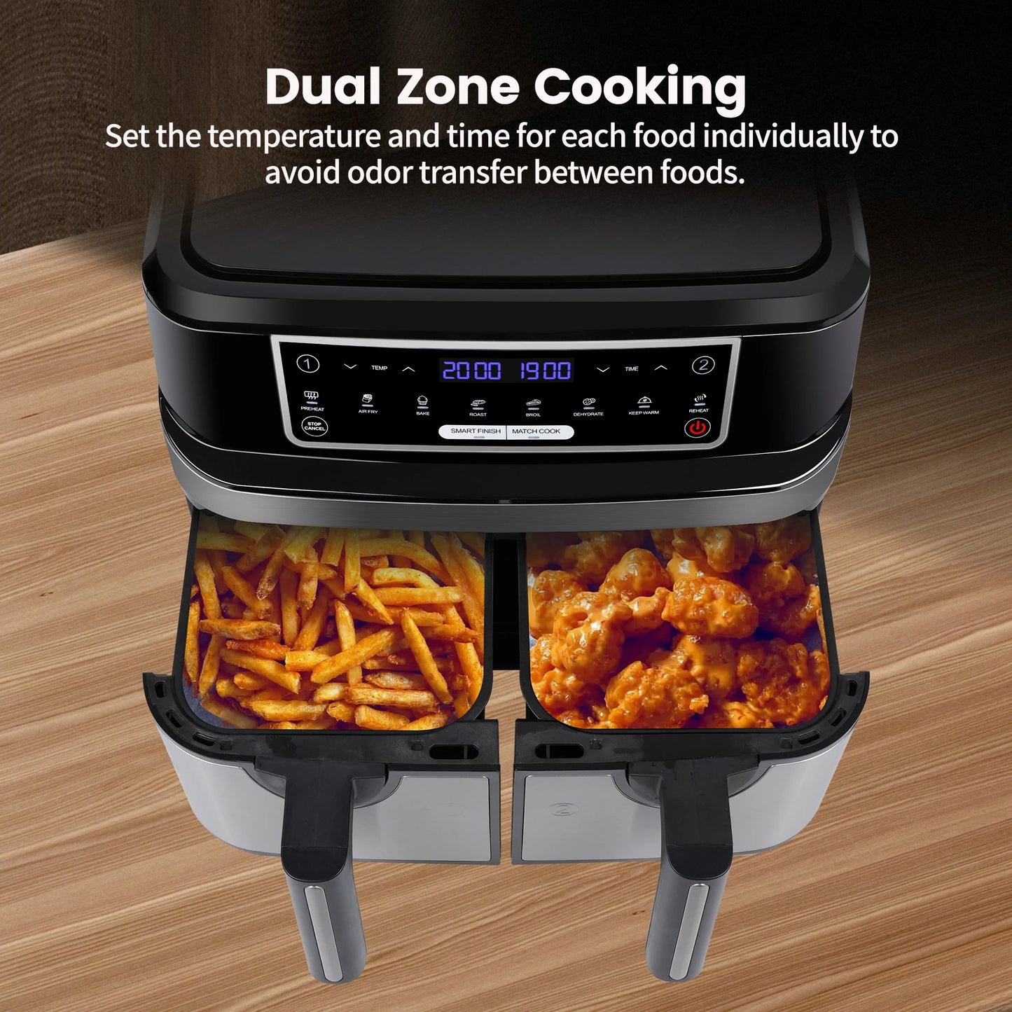 Air Fryer with Touch Panel