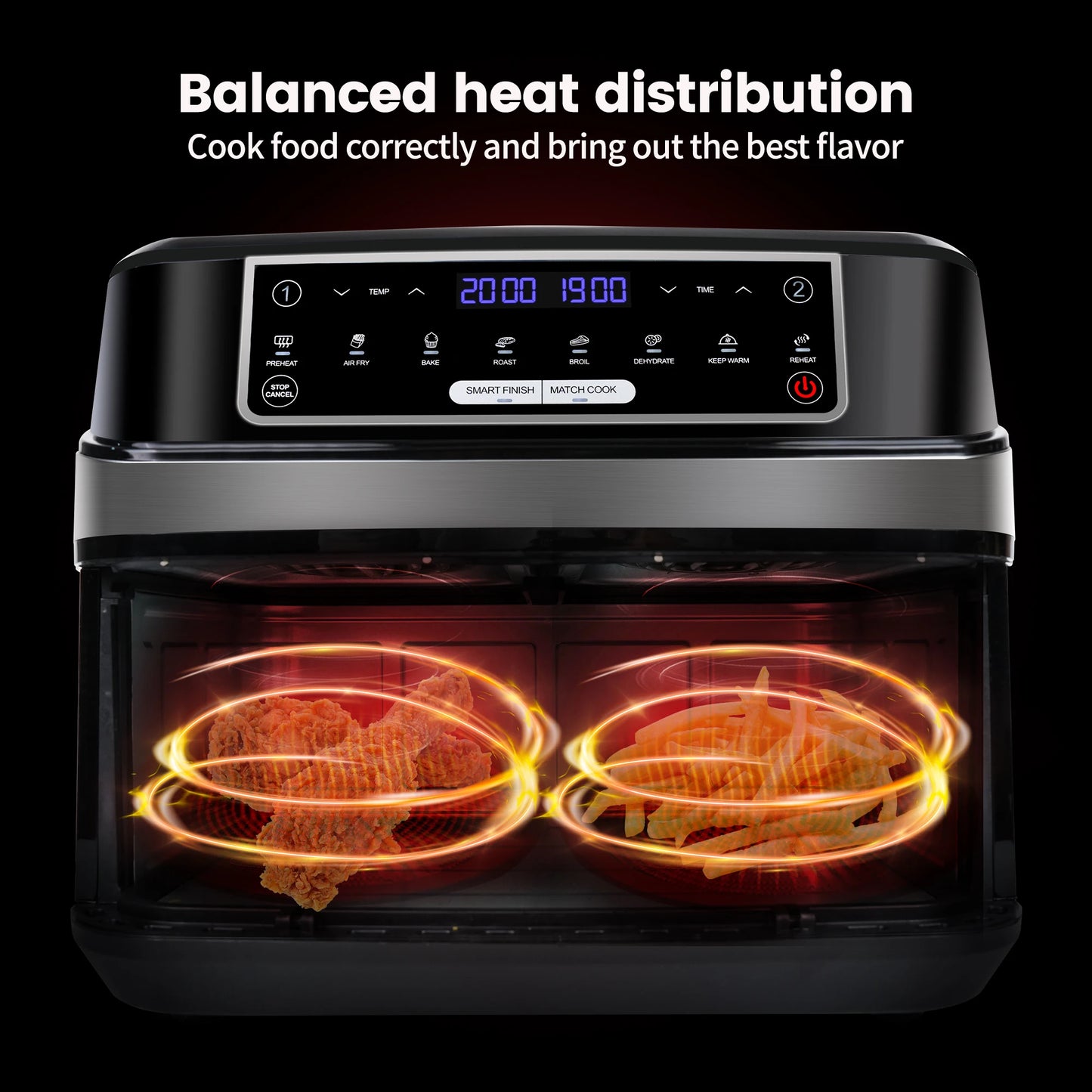 Air Fryer with Touch Panel
