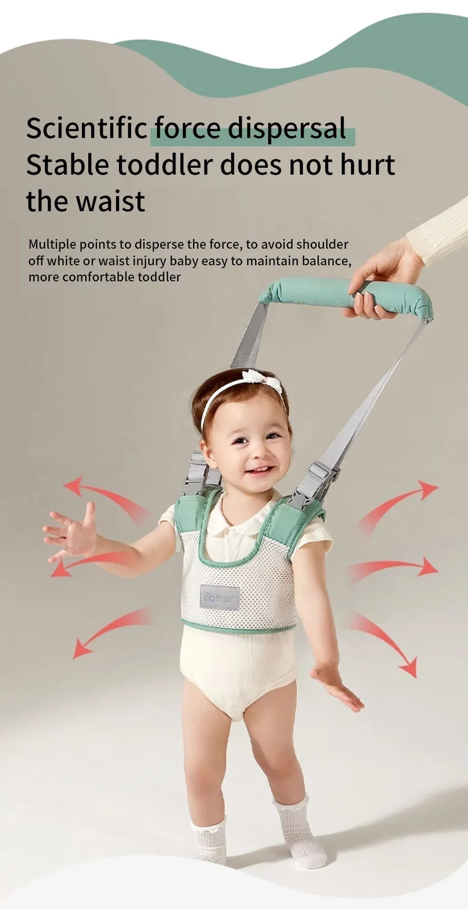 Baby Walking Harness – Infant Learning Support Belt