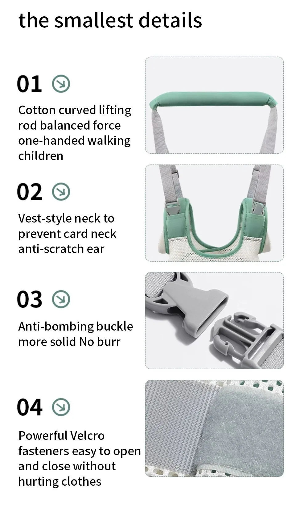 Baby Walking Harness – Infant Learning Support Belt