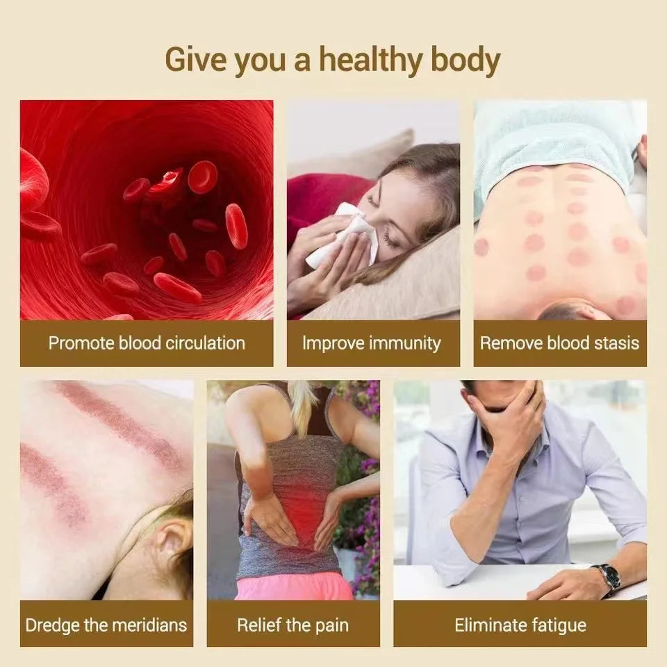 Electric Gua Sha & Cupping Massager – Anti-Cellulite Vacuum Suction with Heat