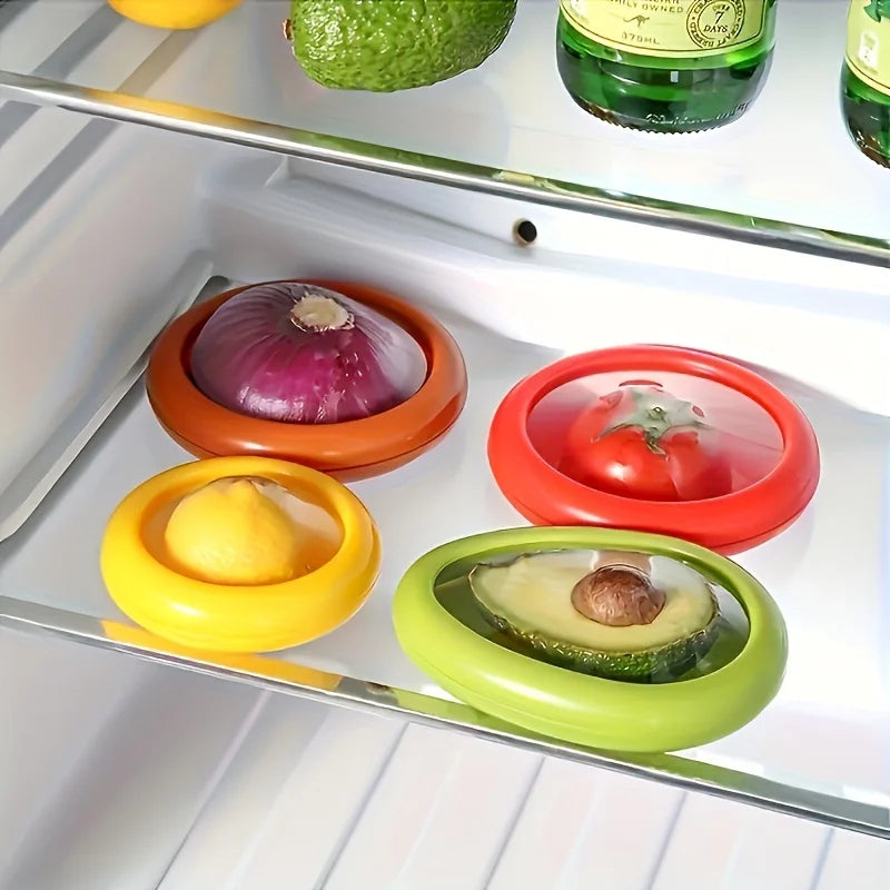 Keep Food Fresh Longer – Stackable Leak‑Proof Silicone Storage Set