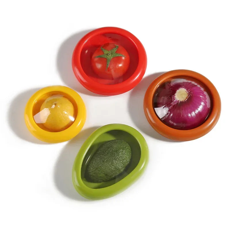 Keep Food Fresh Longer – Stackable Leak‑Proof Silicone Storage Set