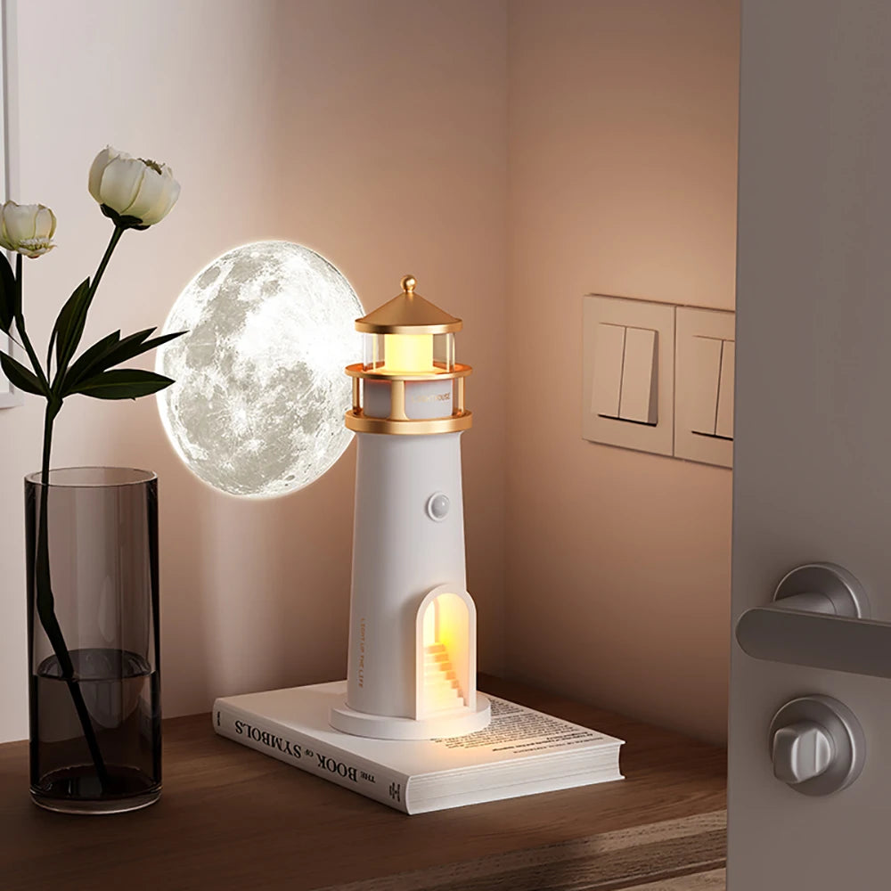 Moon Projection Lighthouse Night Lights