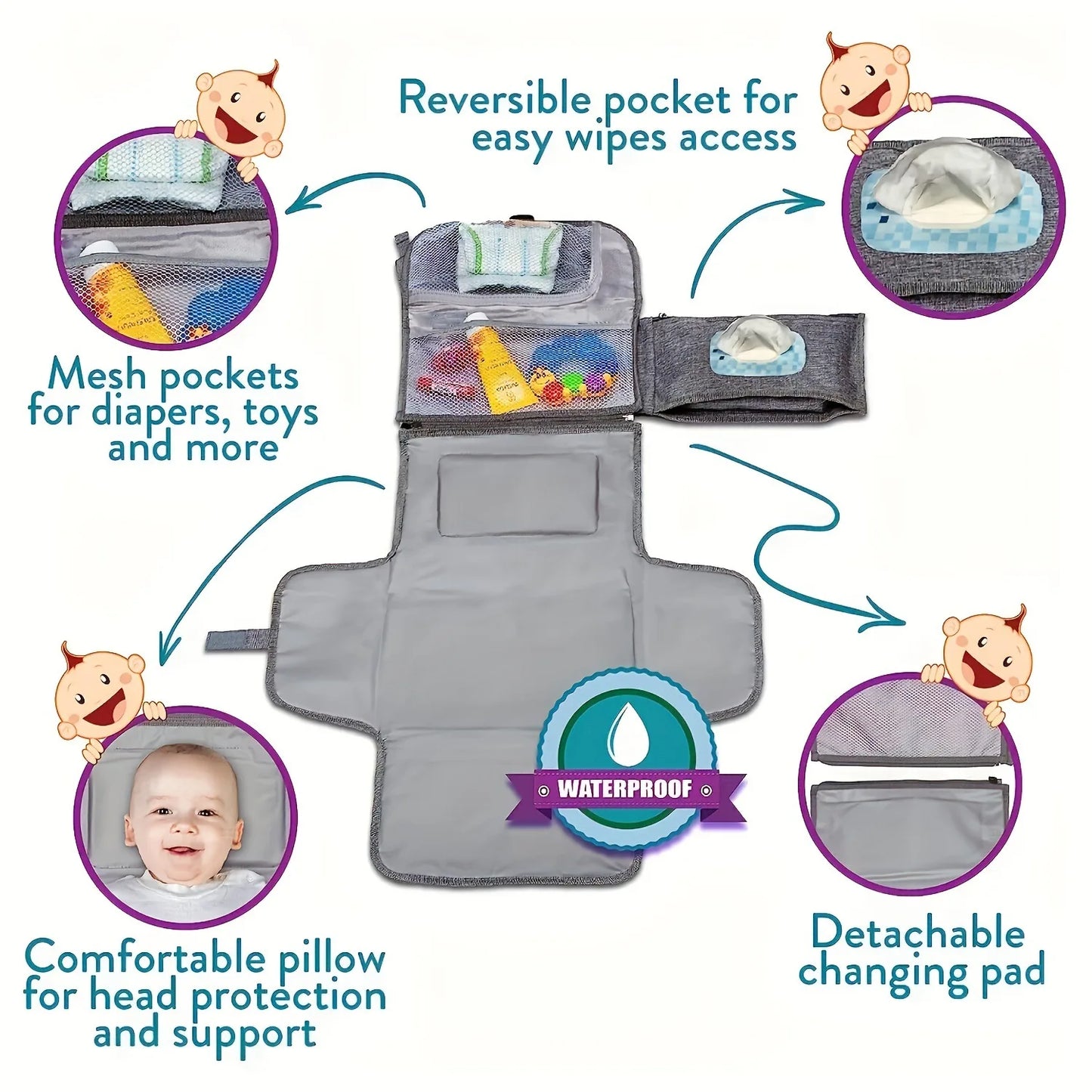Nappy Change Nomad Portable Changing Mat