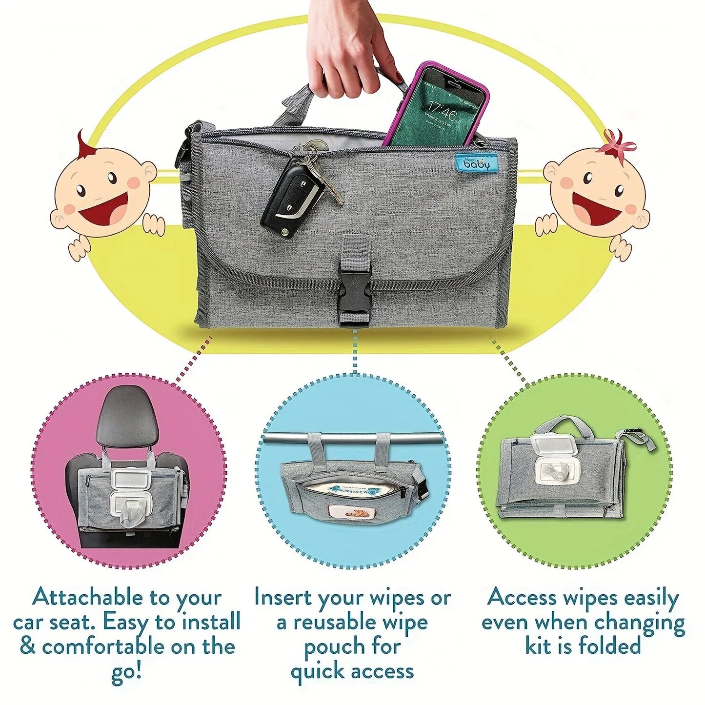 Nappy Change Nomad Portable Changing Mat