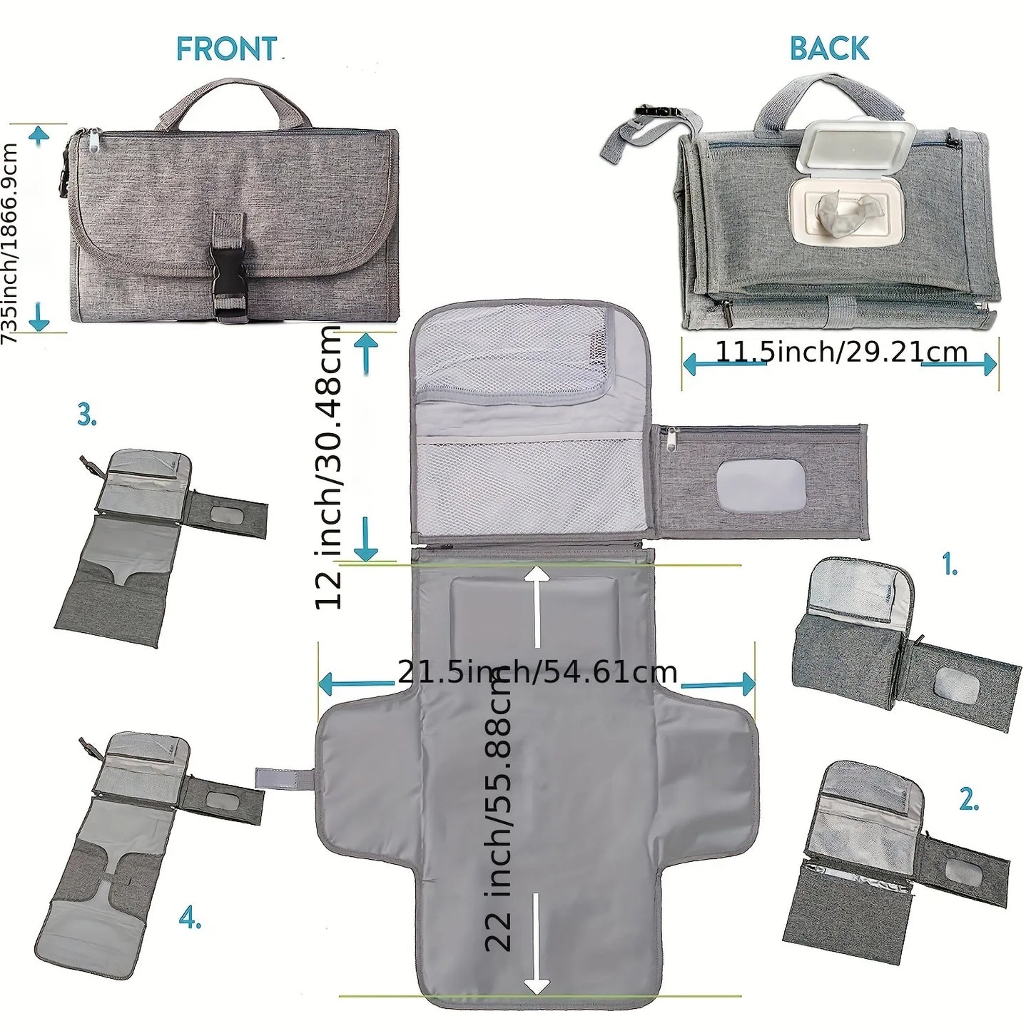 Nappy Change Nomad Portable Changing Mat