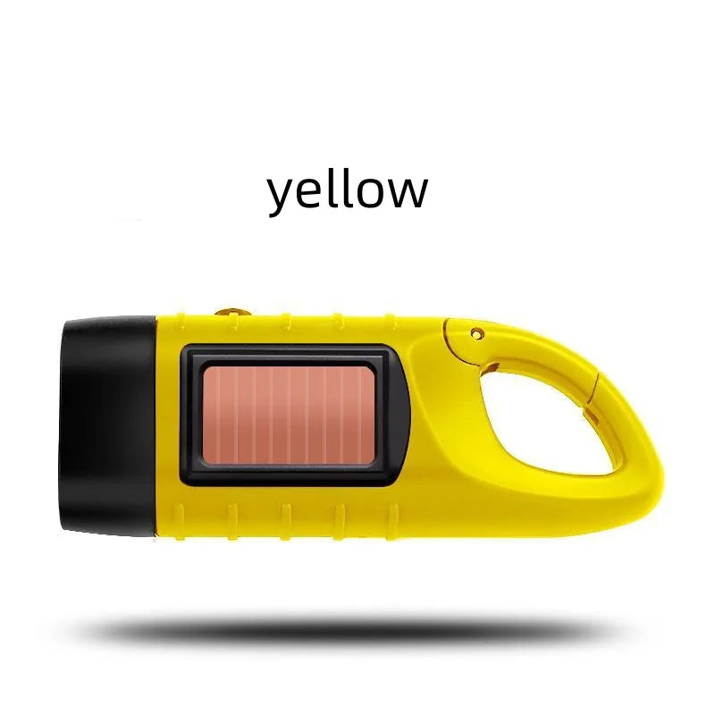 Never Be Left in the Dark – Solar & Hand‑Crank LED Flashlight