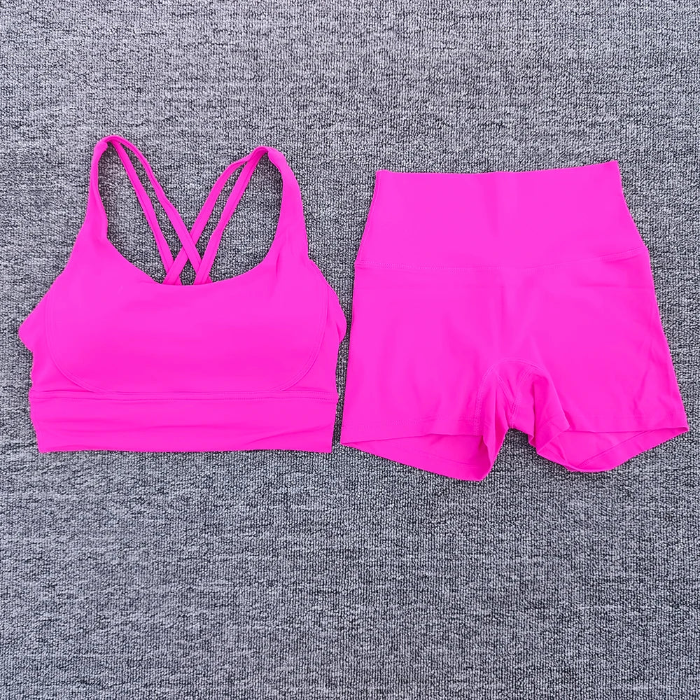 Solid color New 2 piece Sportswear