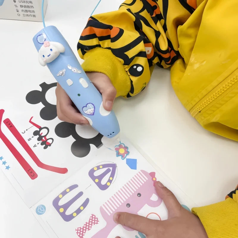 New Sanrio Kurumi 3d Printing Pen Childrens Toy Girls