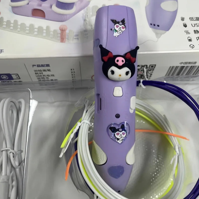 New Sanrio Kurumi 3d Printing Pen Childrens Toy Girls