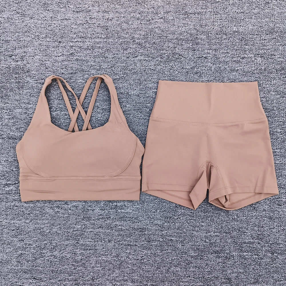 Solid color New 2 piece Sportswear