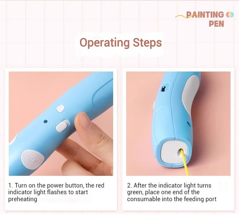 New Sanrio Kurumi 3d Printing Pen Childrens Toy Girls