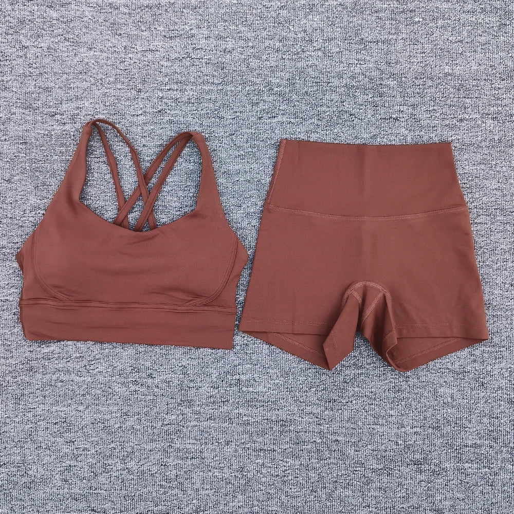 Solid color New 2 piece Sportswear