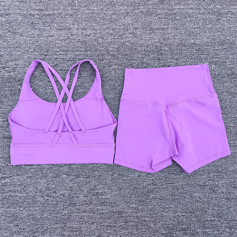 Solid color New 2 piece Sportswear
