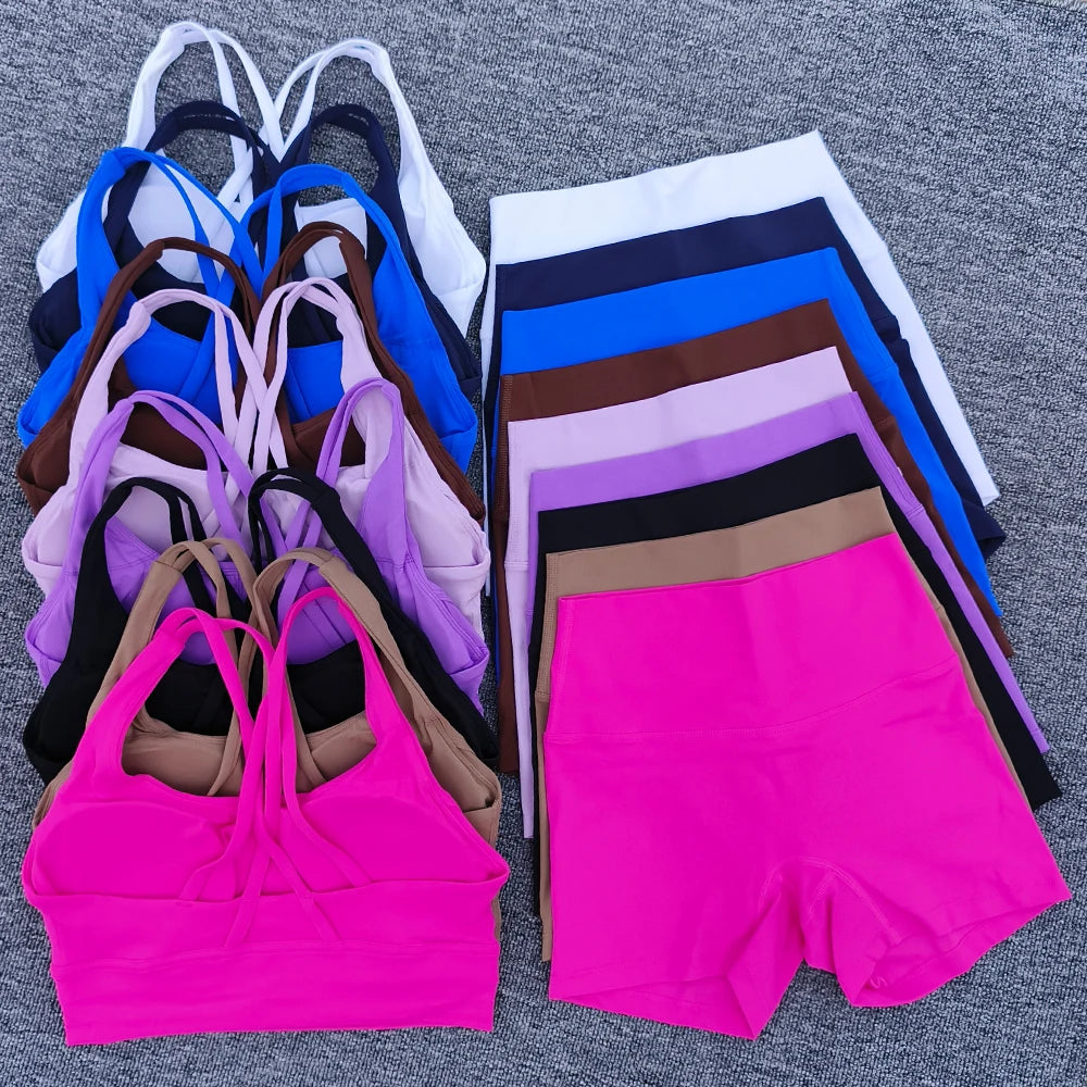 Solid color New 2 piece Sportswear