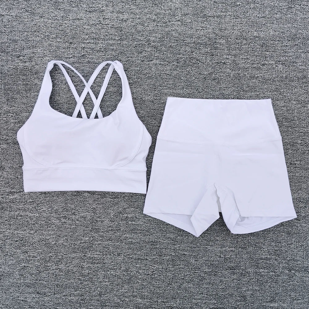 Solid color New 2 piece Sportswear