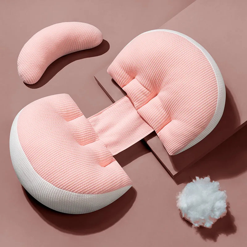 U-Shaped Pregnancy Pillow – Support for Side Sleepers