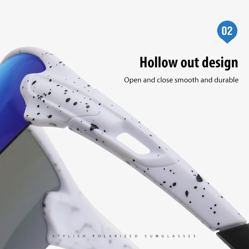 Men Women Cycling Glasses Polarized Sports Sunglasses for UV400.