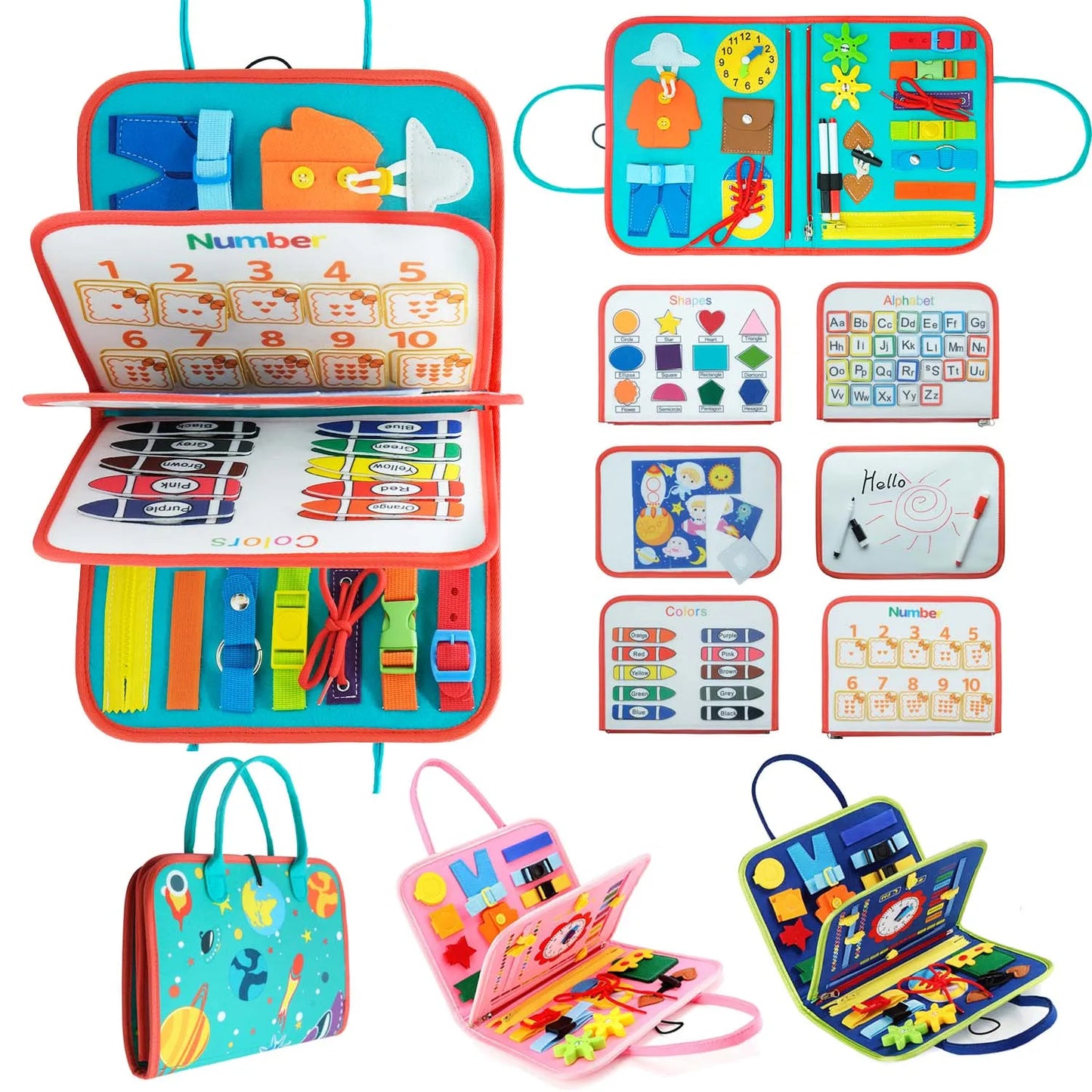 Sensory Adventure Board for Children
