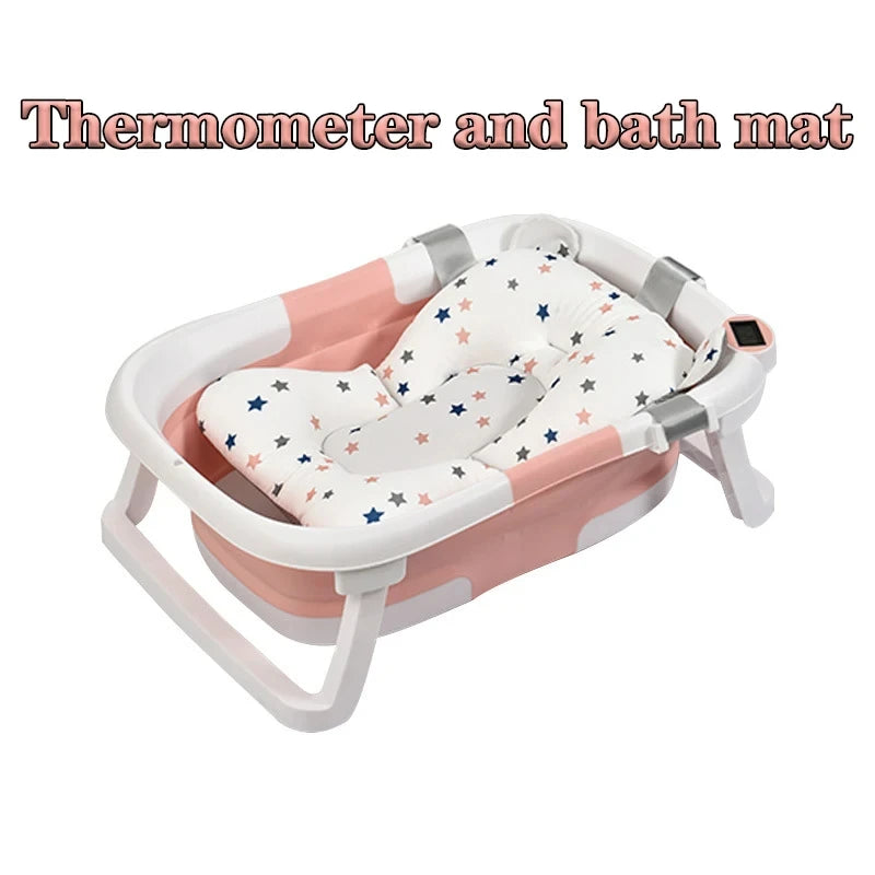 Tempsense Foldable Silicone Baby Bath