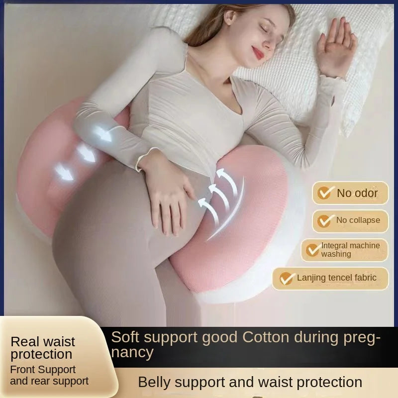 U-Shaped Pregnancy Pillow – Support for Side Sleepers