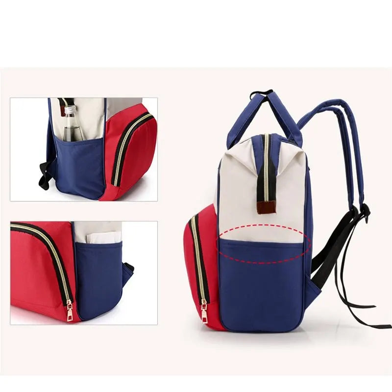 Waterproof Mummy Backpack – Large Capacity Diaper Bag