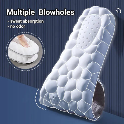 4D Massage Insoles – Soft Orthopaedic Shoe Inserts for Running & Everyday Comfort (Unisex)
