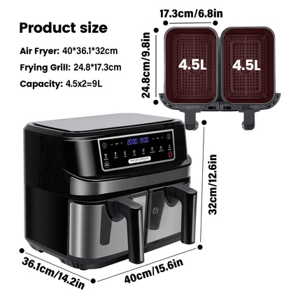 Air Fryer with Touch Panel