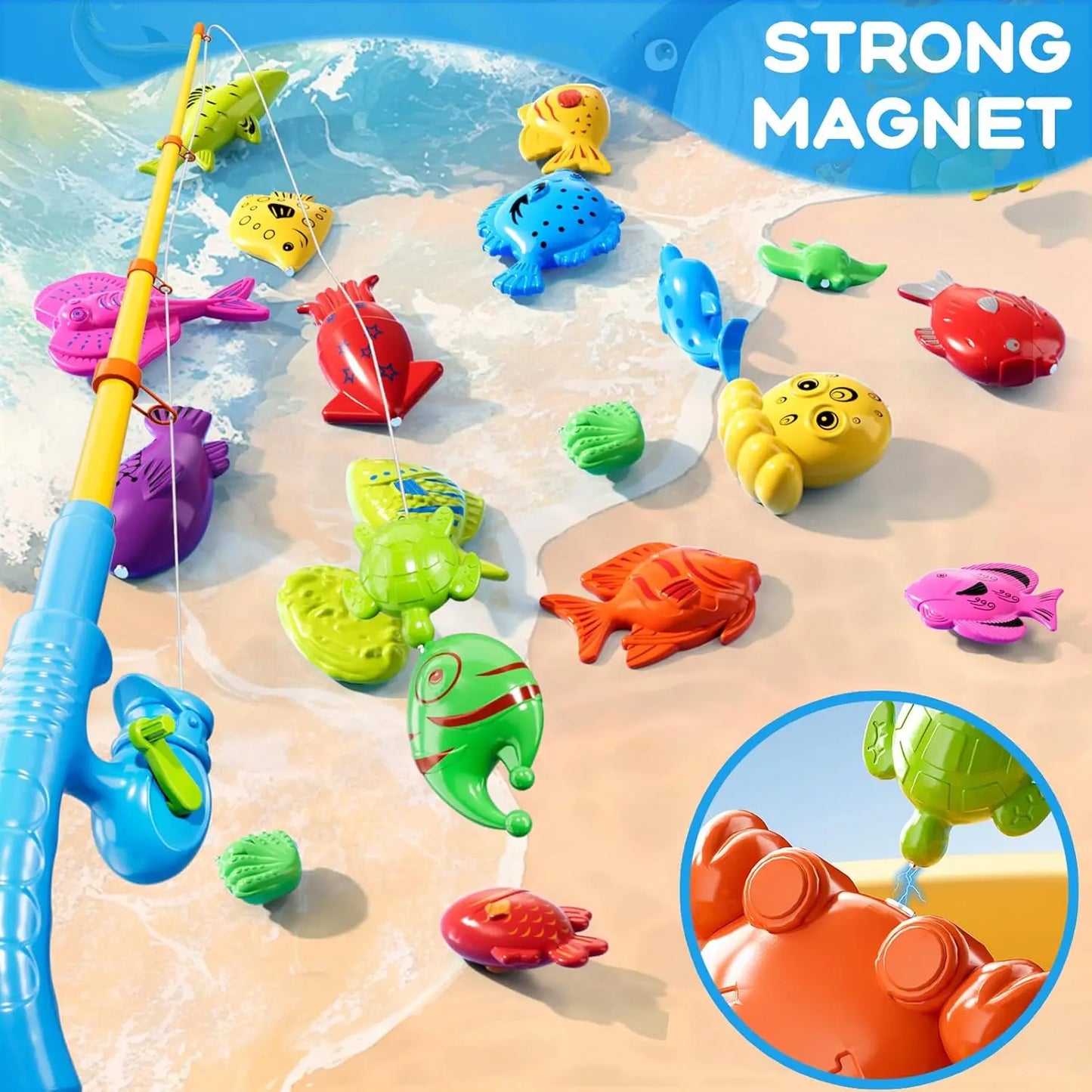 CozyBomB Magnetic Fishing Toy