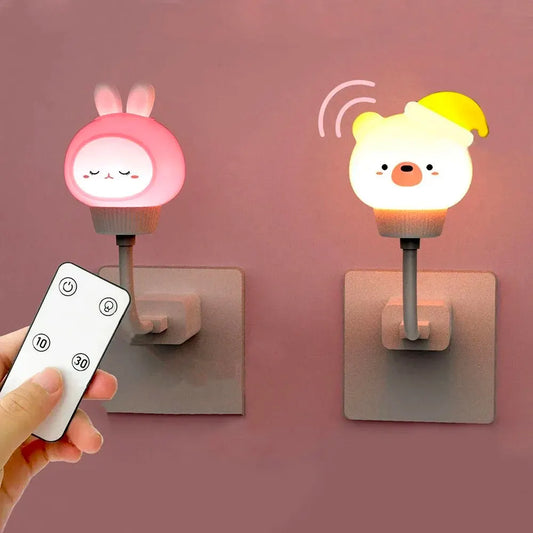 Light Up Little Dreams – USB Cartoon Night Light for Kids