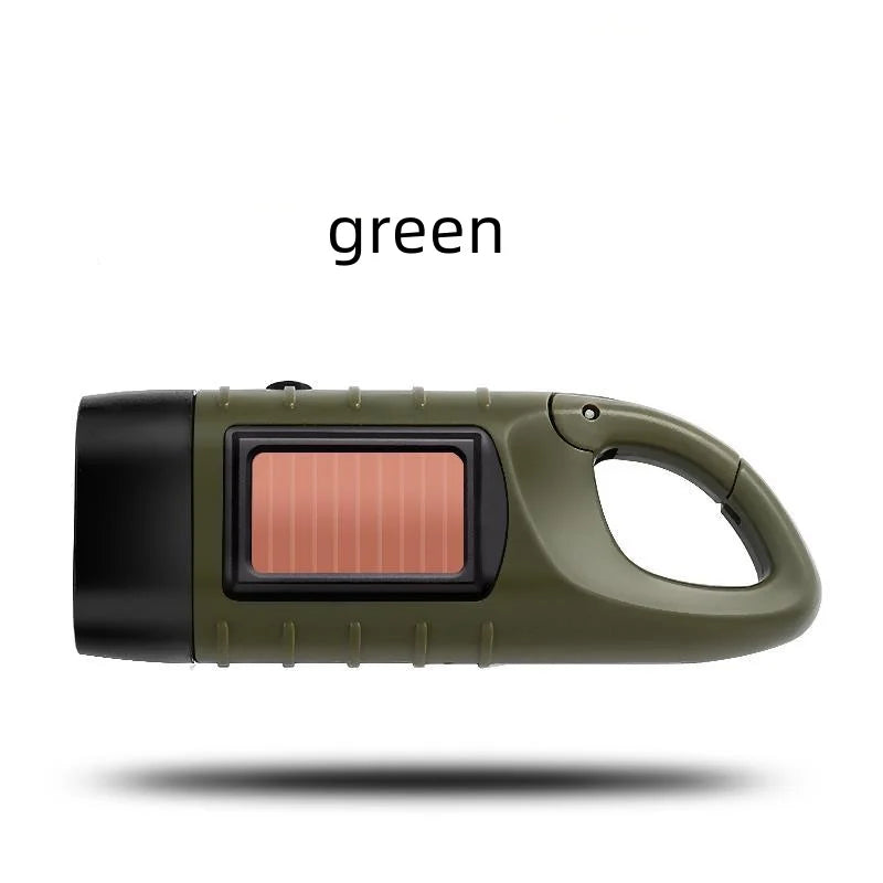 Never Be Left in the Dark – Solar & Hand‑Crank LED Flashlight