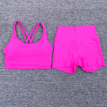 Solid color New 2 piece Sportswear