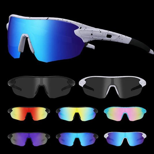 Men Women Cycling Glasses Polarized Sports Sunglasses for UV400.