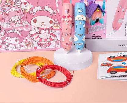 New Sanrio Kurumi 3d Printing Pen Childrens Toy Girls
