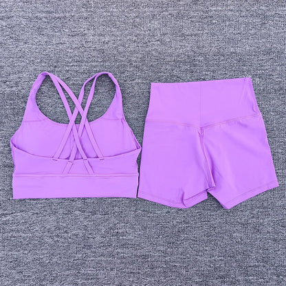 Solid color New 2 piece Sportswear