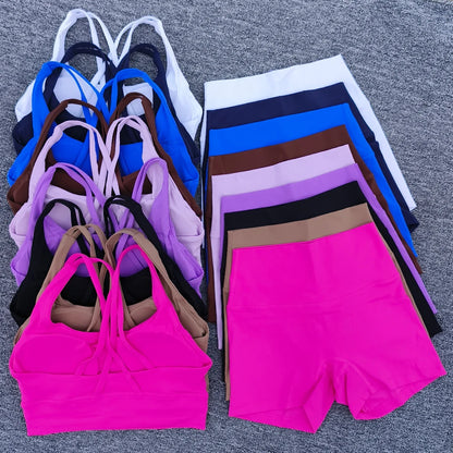 Solid color New 2 piece Sportswear