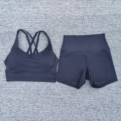 Solid color New 2 piece Sportswear