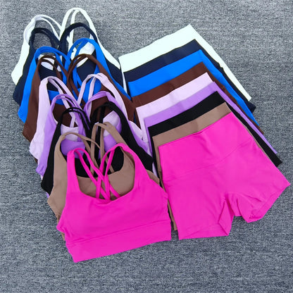 Solid color New 2 piece Sportswear