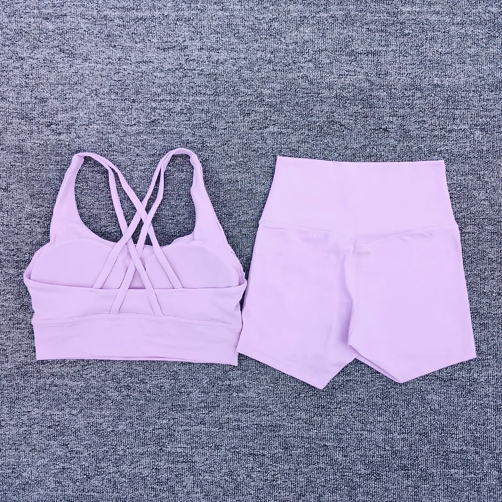 Solid color New 2 piece Sportswear