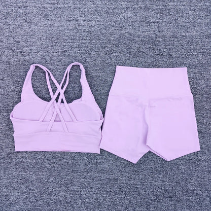 Solid color New 2 piece Sportswear