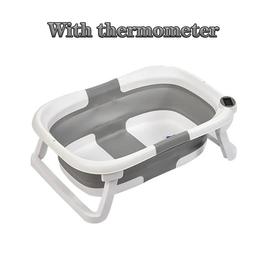 Tempsense Foldable Silicone Baby Bath