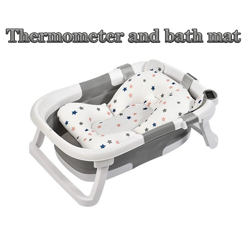 Tempsense Foldable Silicone Baby Bath