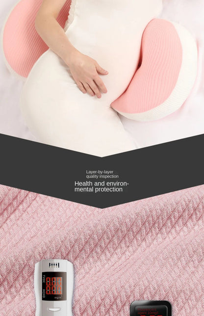 U-Shaped Pregnancy Pillow – Support for Side Sleepers
