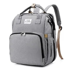 3‑in‑1 Mummy Bag with Foldable Baby Bed
